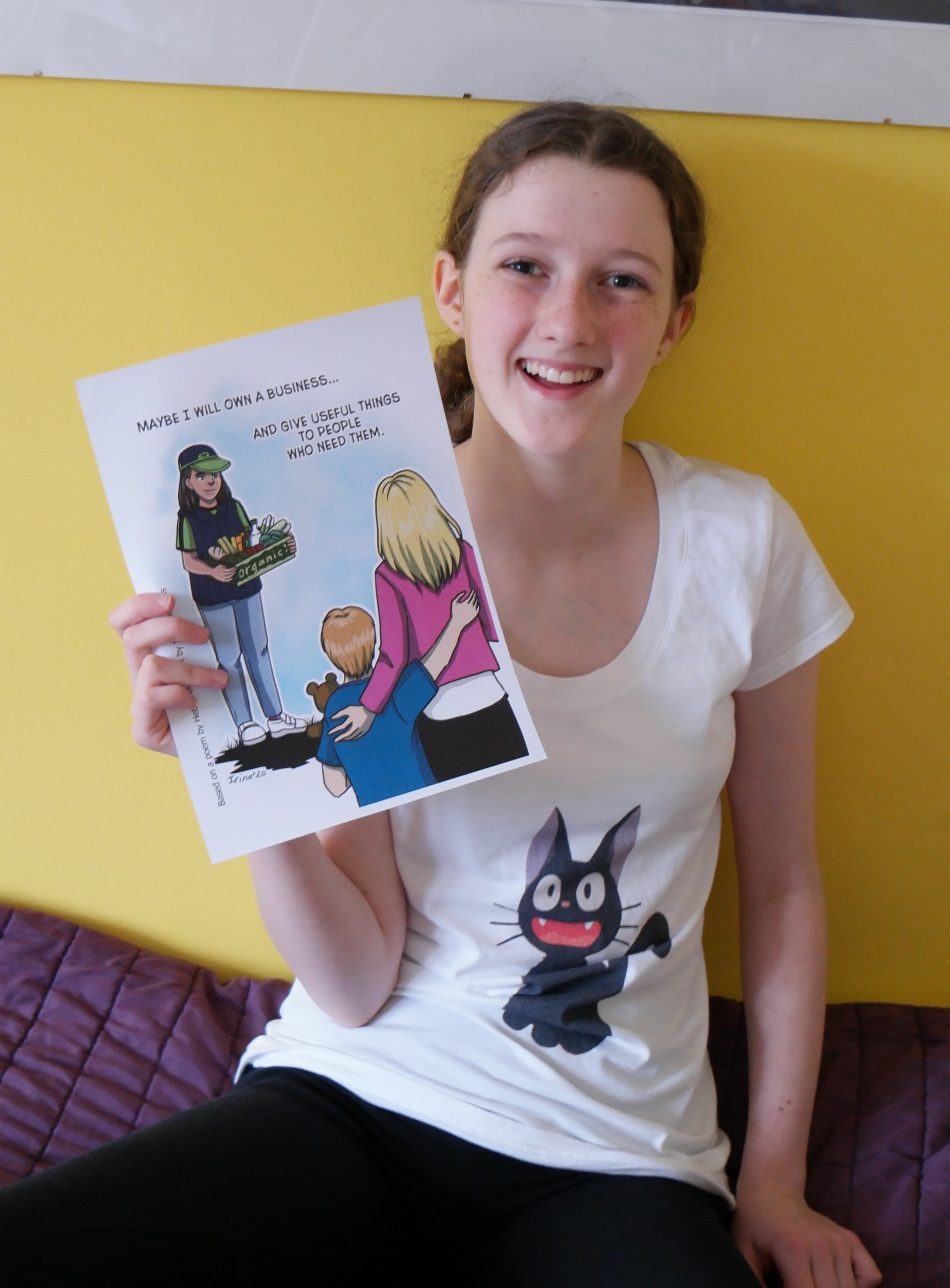 Two Ely Residents Have Their Poems Selected To Become Comic Book